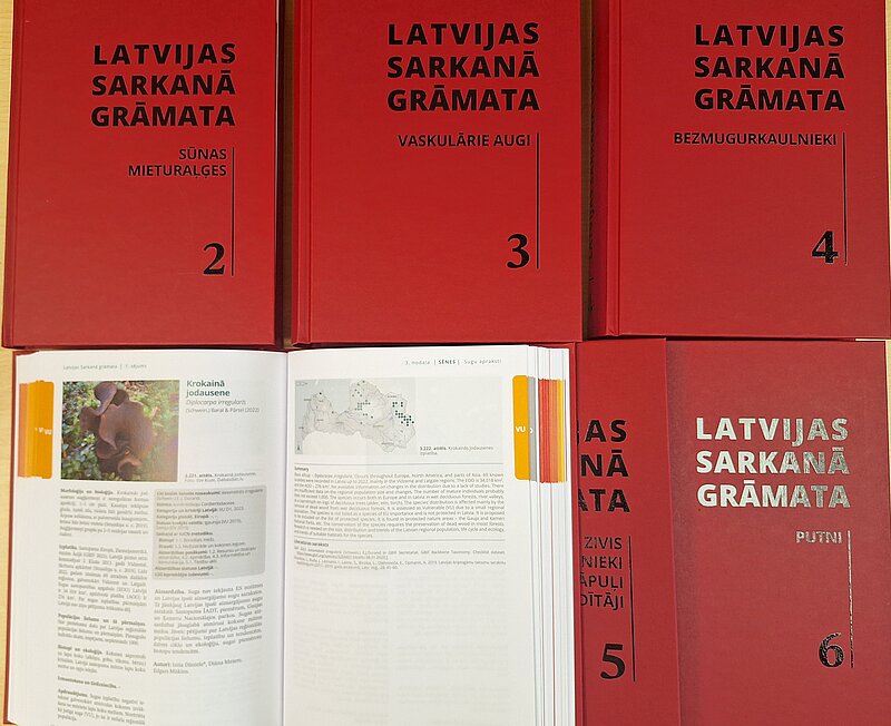 Izdota jauna Latvijas Sarkanā grāmata